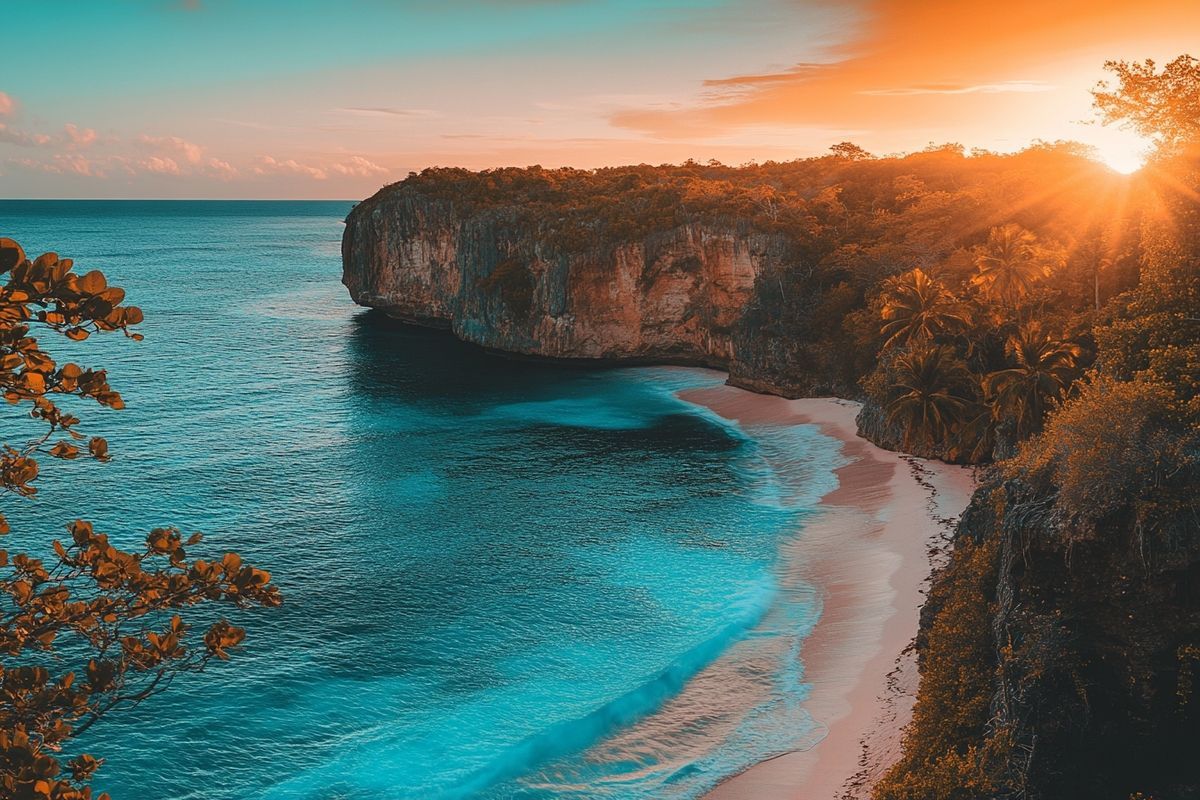 Merveilles de la Guadeloupe French West Indies à travers ses plages paradisiaques