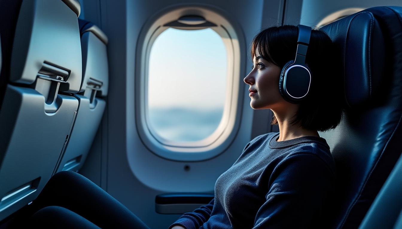découvrez comment un casque antibruit peut transformer votre expérience de vol en vous offrant calme et sérénité. profitez d'un voyage paisible, loin des nuisances sonores des avions, pour arriver reposé à votre destination.
