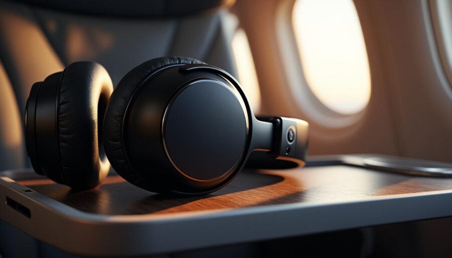 découvrez comment un casque antibruit peut transformer votre expérience de vol en vous offrant une ambiance paisible et relaxante, loin des nuisances sonores. idéal pour les voyageurs soucieux de confort, ce compagnon de voyage vous aide à vous détendre et profiter du voyage.