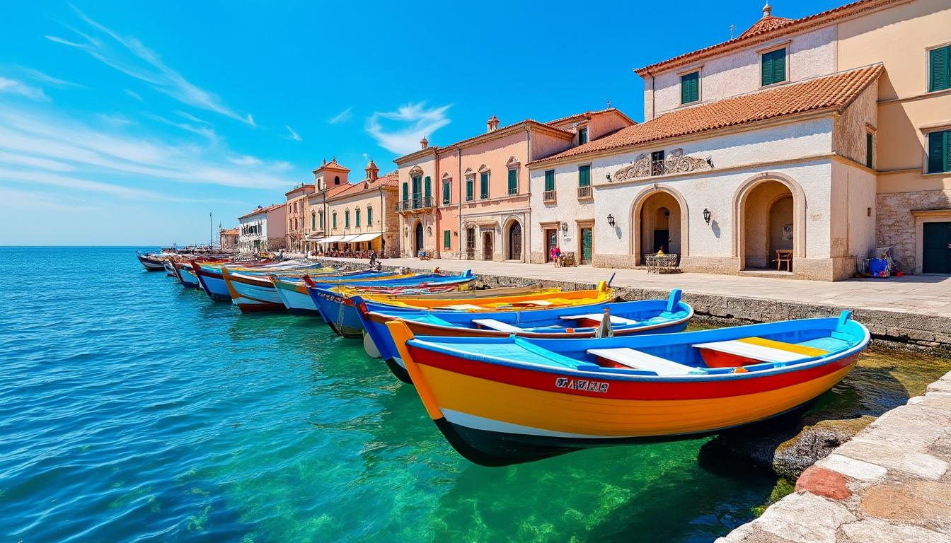 explorez le charme enchanteur du port au sud de l'italie, une destination touristique idéale pour des vacances inoubliables alliant beauté naturelle, culture riche et délicieuses spécialités culinaires.