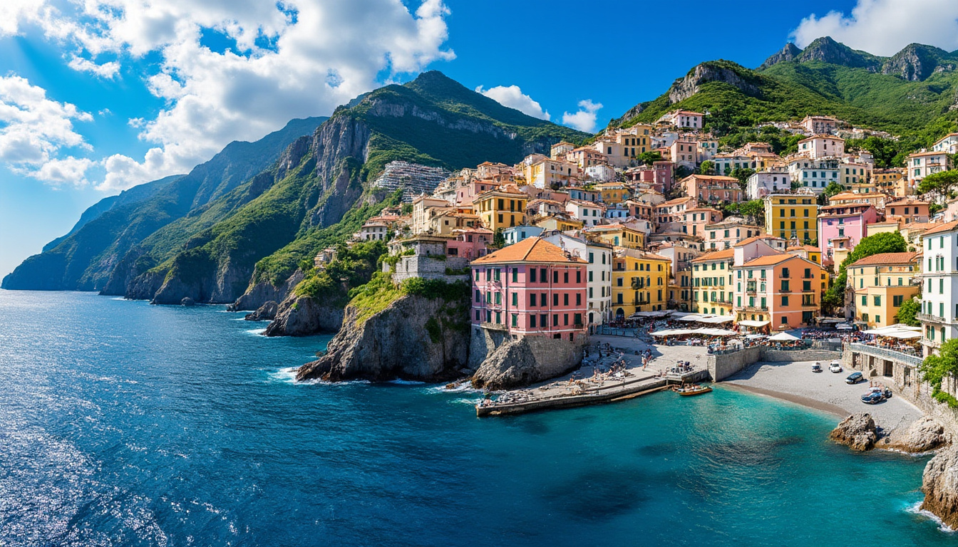 découvrez positano, charmant village du sud de l'italie en europe, réputé pour sa gastronomie locale. savourez des spécialités italiennes authentiques et délices méditerranéens dans un cadre pittoresque !