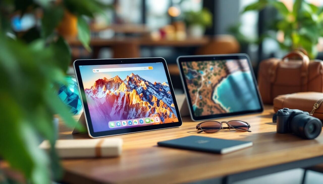 découvrez notre sélection des 5 meilleures tablettes tactiles idéales pour voyager, alliant performance, légèreté et praticité pour accompagner tous vos déplacements.