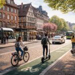 découvrez les meilleures options pour vous déplacer facilement dans une ville proche de strasbourg, que ce soit à pied, en vélo, en voiture ou en transports en commun.