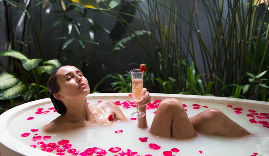 un hôtel spa naturiste