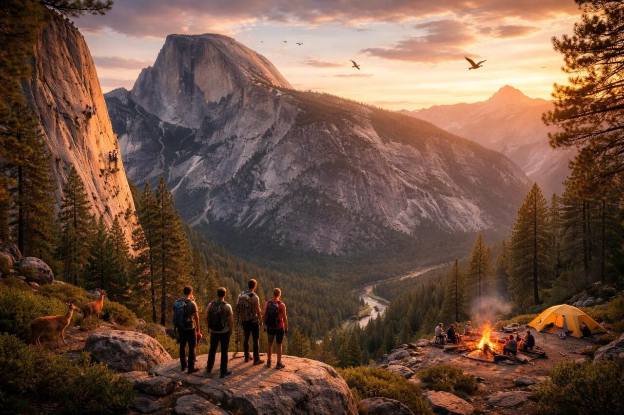découvrez des expériences inoubliables à vivre près du half dome dans le parc national de yosemite, entre randonnées spectaculaires, nature préservée et panoramas époustouflants.