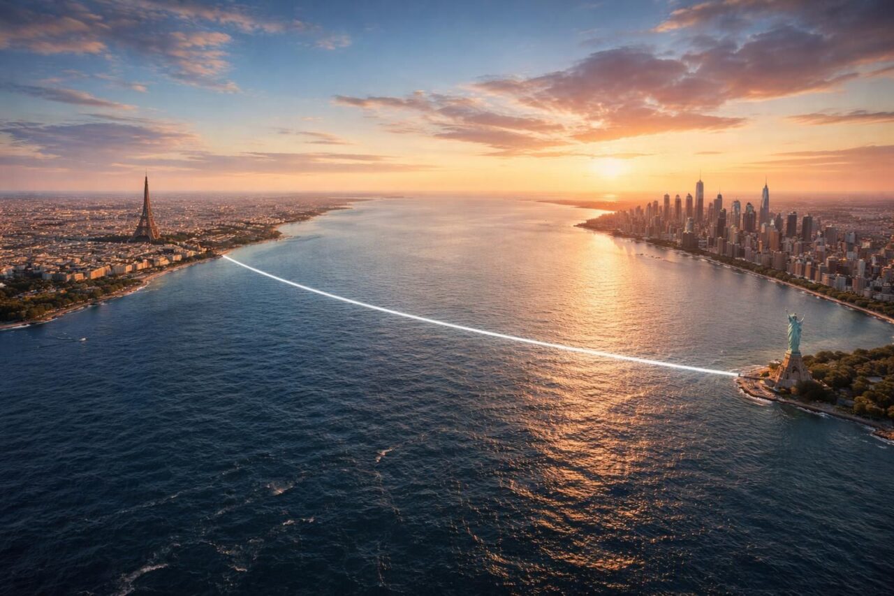 découvrez la distance en ligne droite entre paris et new york et plongez dans un aperçu fascinant de ce trajet transatlantique.