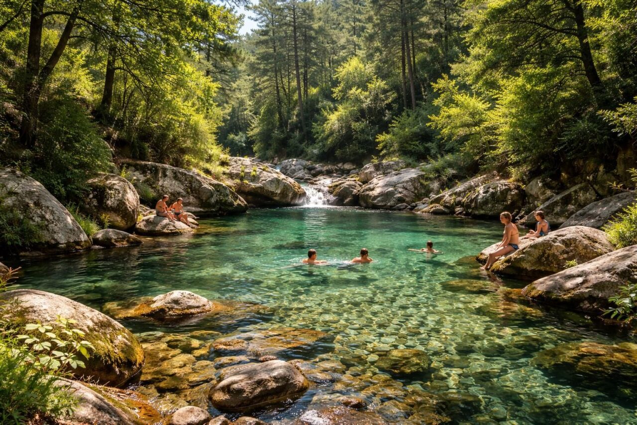 découvrez les nombreux bienfaits de la baignade dans la piscine naturelle de la forêt bonifatu, un lieu unique alliant détente, harmonie avec la nature et revitalisation du corps et de l'esprit.
