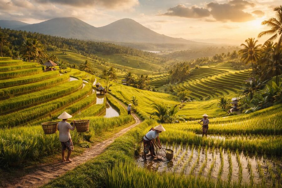 découvrez les raisons incontournables de visiter jatiluwih à bali, un site exceptionnel mêlant paysages verdoyants, rizières en terrasses classées au patrimoine mondial, et une immersion authentique dans la culture locale.