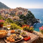 découvrez corniglia, l'un des joyaux des cinque terre, à travers un voyage riche en couleurs vibrantes et saveurs authentiques. explorez ses ruelles pittoresques et savourez sa cuisine locale.