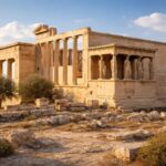 explorez l'erechtheion sur l'acropole de grèce, découvrez son histoire fascinante et son architecture unique qui symbolisent l'antiquité grecque.