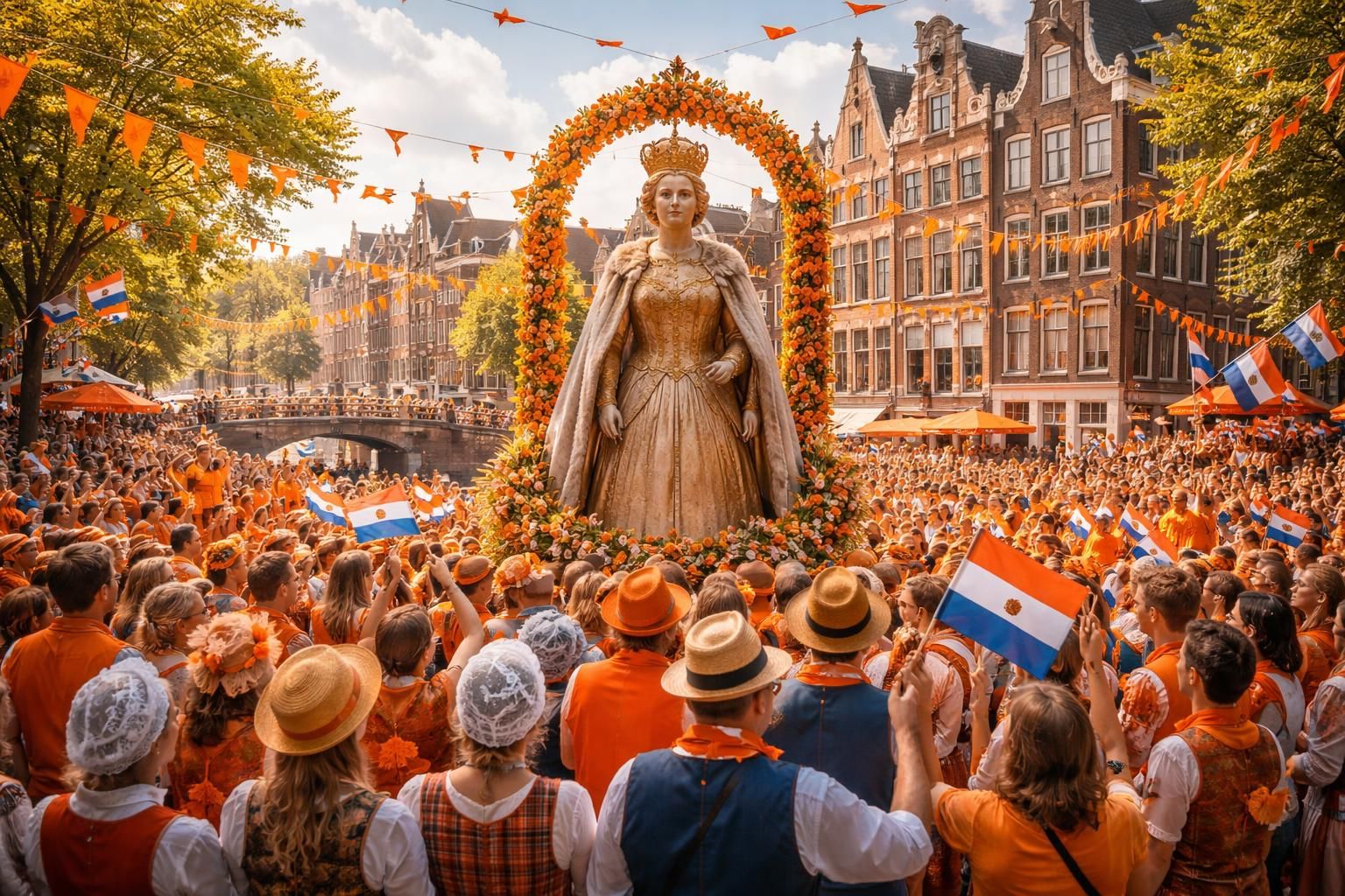 découvrez l'histoire fascinante de la fête de la reine à amsterdam, un événement emblématique qui célèbre un héritage royal riche en traditions et en festivités.