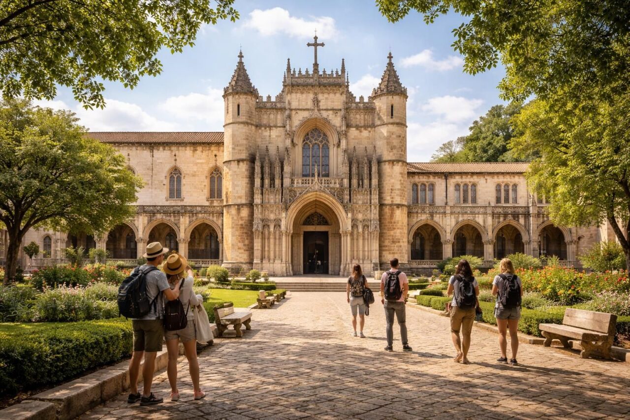 découvrez le monastère de la sainte-croix de coïmbre à travers ce guide complet pour les voyageurs. explorez son histoire riche, son architecture remarquable et ses trésors uniques lors de votre visite.
