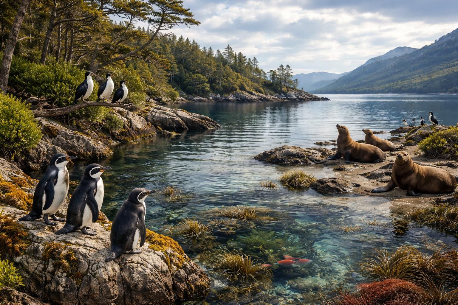 découvrez la biodiversité exceptionnelle qui entoure le détroit de magellan, un lieu unique où faune et flore se rencontrent dans des paysages spectaculaires.