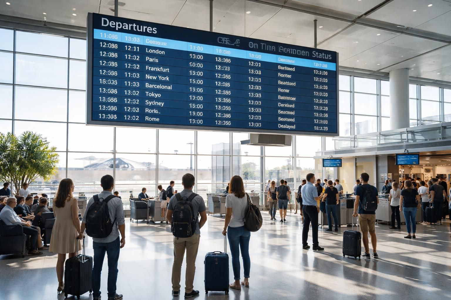 consultez les horaires de vol à jour pour assurer une arrivée ponctuelle à l'aéroport. planifiez votre trajet en toute sérénité avec nos informations fiables et précises.