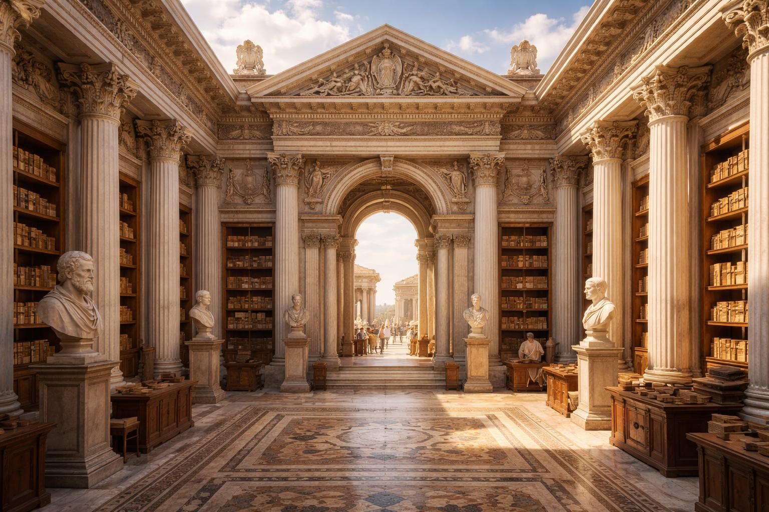 découvrez la bibliothèque d'hadrien, un emblème majeur du savoir et de la culture romaine antique, témoignage impressionnant de l'esprit intellectuel de l'empire.