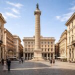 découvrez l'architecture fascinante de la piazza della colonna à rome, un lieu emblématique alliant histoire, art et culture au cœur de la capitale italienne.