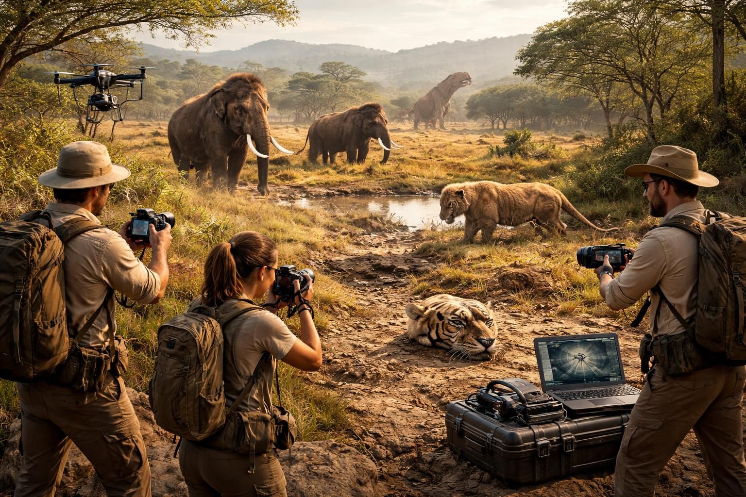 explorez les découvertes fascinantes révélées par les récents safaris préhistoriques et plongez au cœur de l'histoire ancienne.