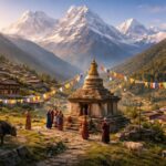 découvrez l'histoire fascinante de l'himalaya, son emplacement unique et son influence profonde sur la culture locale et les traditions millénaires.