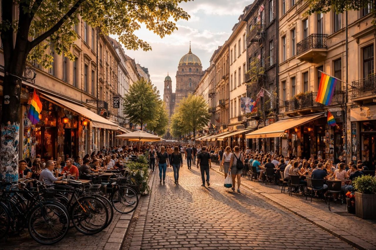 découvrez oranienburger straße, une rue emblématique de berlin où se mêlent histoire, culture et vie locale pour un voyage unique au cœur de la capitale allemande.