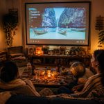 revivez vos plus beaux moments de voyage lors d'une soirée spéciale avec écran de projection pour partager souvenirs et émotions en famille ou entre amis.